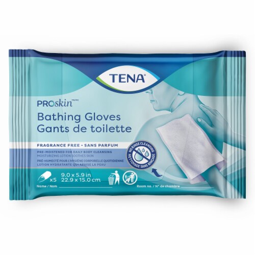 Wet shop wipe gloves