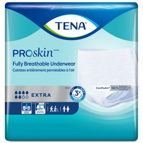 TENA Disposable Underwear 2X-Large, 12 Ct Perspective: front