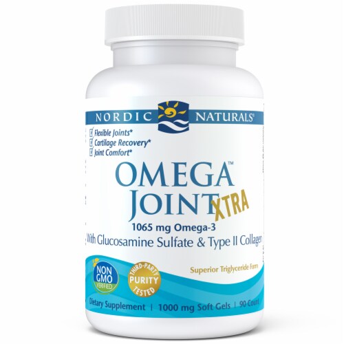 Nordic Naturals Omega Joint Xtra Soft Gels 1000mg Perspective: front
