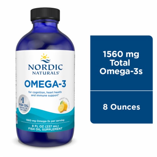 Nordic Naturals Lemon Omega-6 Dietary Supplement Perspective: front