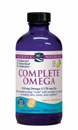 Nordic Naturals  Complete™ Omega Liquid   Lemon Perspective: front