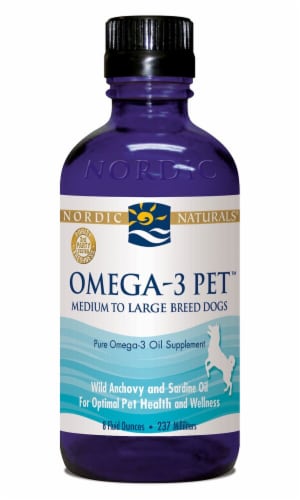 Nordic Naturals  Omega-3 Pet™ Medium to Large Breed Dogs Perspective: front