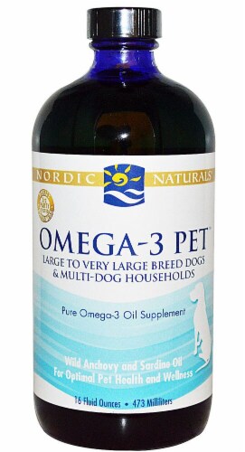 Nordic Naturals  Omega-3 Pet™ Large to Very Large Breed Dogs Perspective: front
