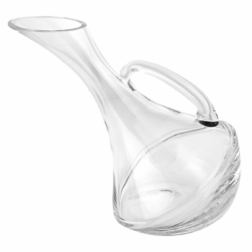 Mouth Blown Glass Wine Carafe 32 Oz Mouth Blown Glass Wine Carafe 32 Oz