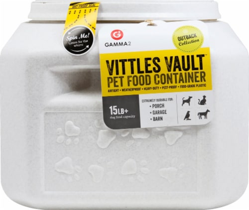 Gamma2 Vittles Vault Pet Food Container, 25 lb+