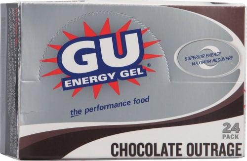 GU Energy Labs Energy Gel® Chocolate Outrage Perspective: front