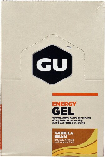 GU Energy Labs  Energy Gel®   Vanilla Bean Perspective: front