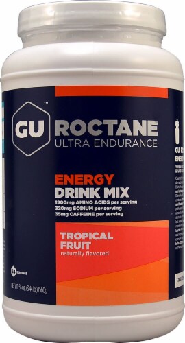 Humanistisk Vej apparat GU Energy Labs Roctane™ Ultra Endurance Energy Drink Mix Tropical Fruit, 24  Servings - Baker's