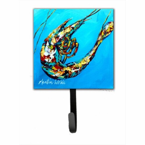 Shrimp Baby Shrimp Leash Or Key Holder Perspective: front