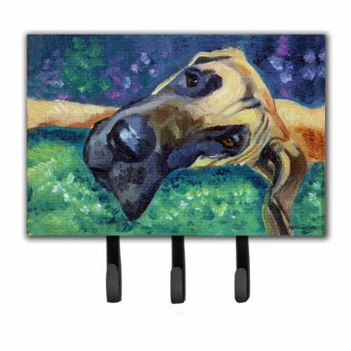Great Dane Hard Day Leash or Key Holder Perspective: front