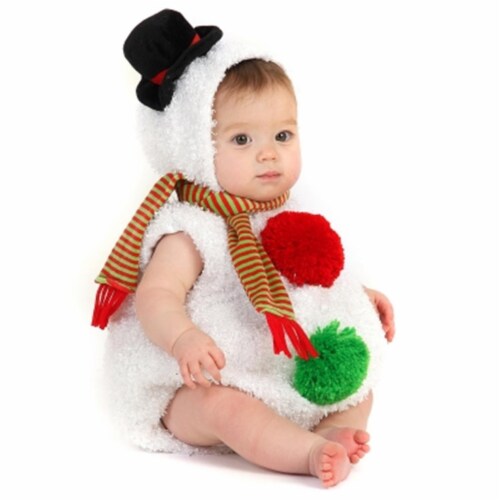 Baby Snowman Infant-Toddler Costume Size: 6/12 Months Perspective: front