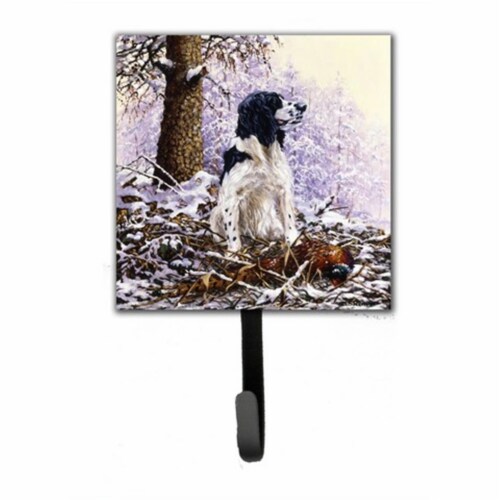 Springer Spaniel by Michael Herring Leash or Key Holder Perspective: front