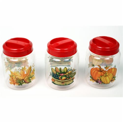 DDI   Fall Storage Jar  case of 24 Perspective: front