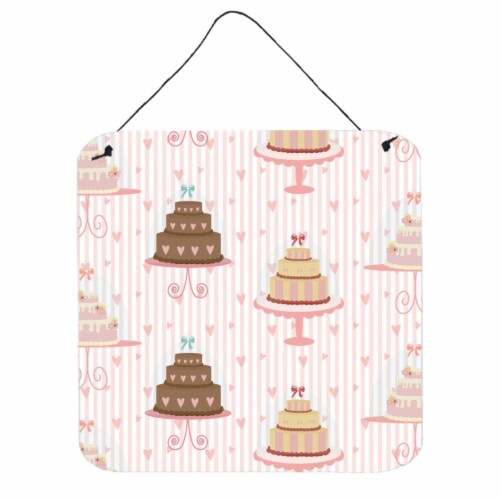 Decorated Cakes Wall or Door Hanging Prints Perspective: front