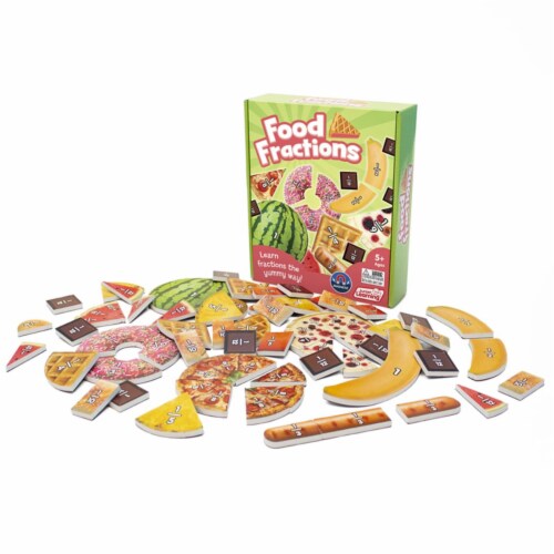 Food Fraction  Math Education Toys, Multi Color Perspective: front