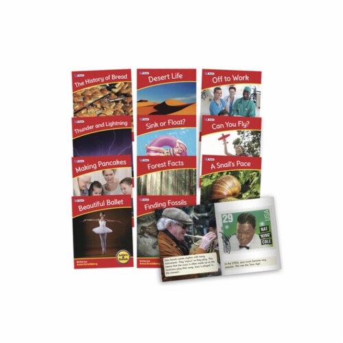 Letters Sounds Phase 6 Non Fiction - Set of 2 Perspective: front