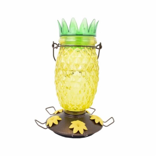 28oz Top Fill Pineapple Feeder Perspective: front