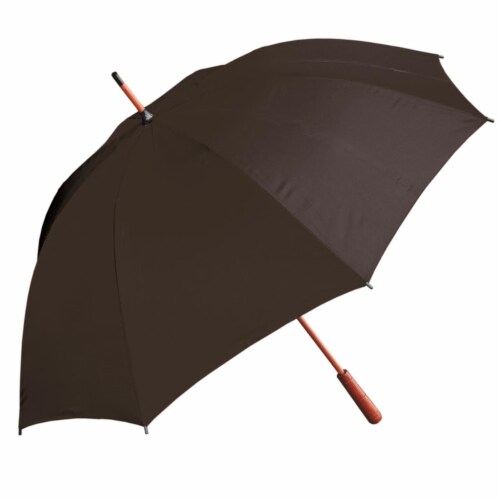 54 in. Golf Umbrella Black Perspective: front