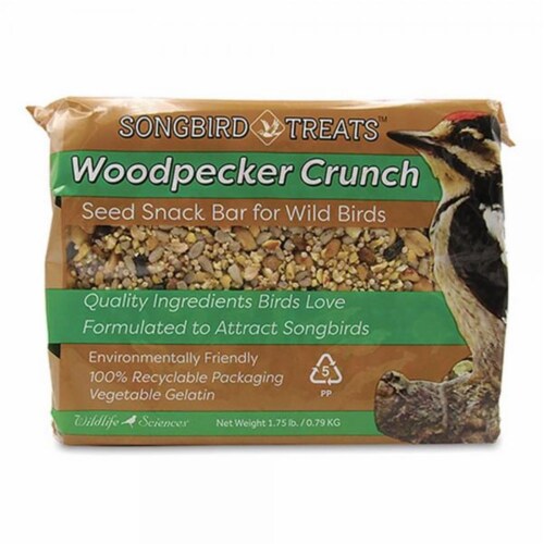 1.75 lbs Woodpecker Crunch Seed Perspective: front