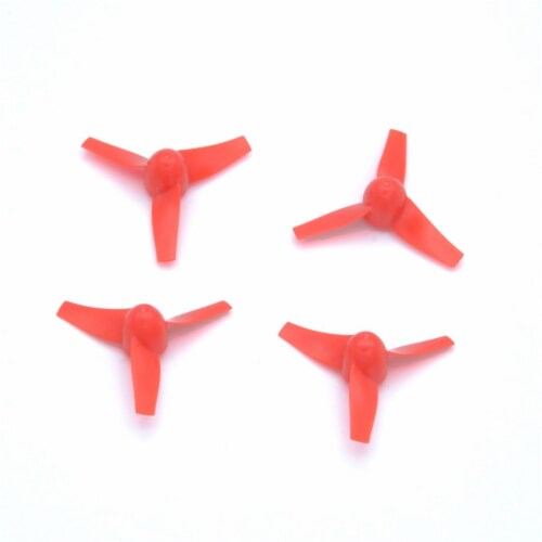 HoverCross Propeller Set, Red - Set of 4 Perspective: front