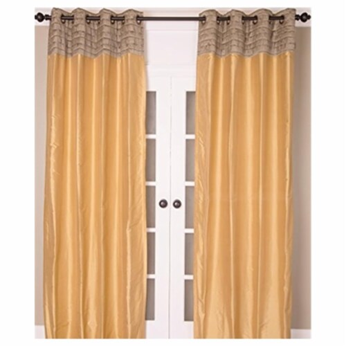 Silk dupioni curtains discount