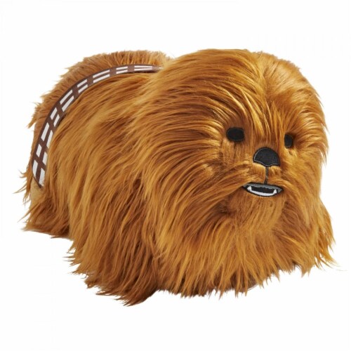 Chewy Pillow Pet Chewbacca Stuffed Animal Plush Toy Perspective: front