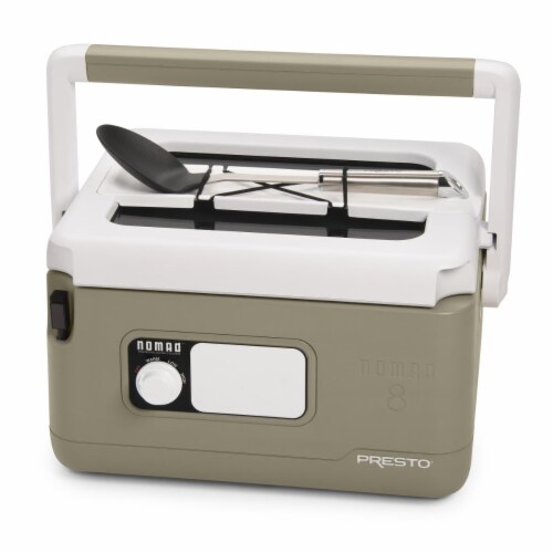 8 qt Nomad Travel Slow Cooker Perspective: front