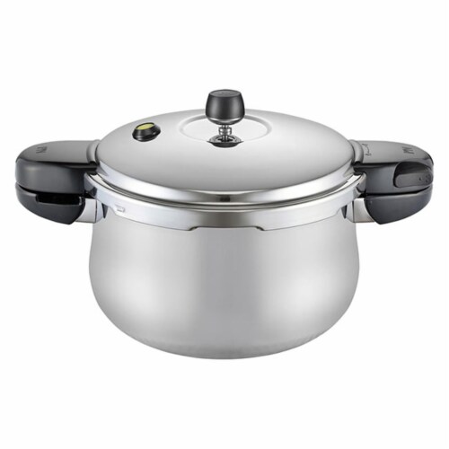 6.0 Liters 10 Servings New Hiklad IH Hive Pressure Cooker Perspective: front