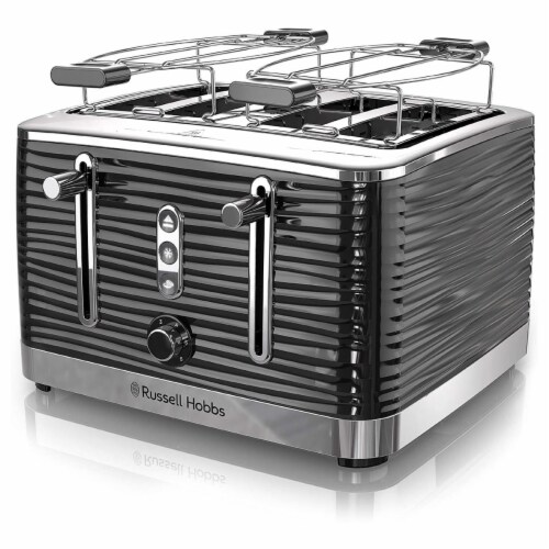 Retro Style 4 Slice Toaster Black, 1 Kroger