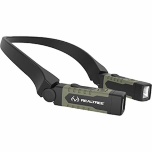 Realtree Rech Necklight, Black & Green Perspective: front