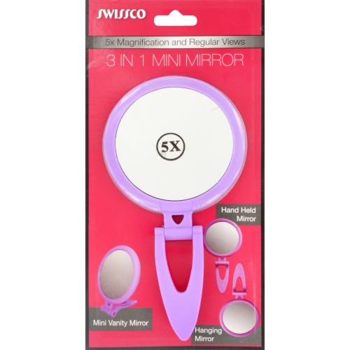 Swissco 3 in 1 Mini Mirror Perspective: front