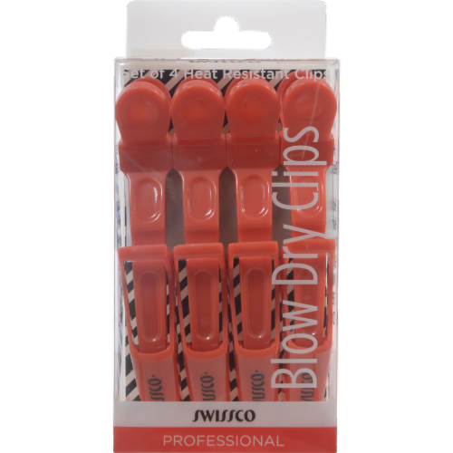 Swissco Heat Resistant Blow Dry Hair Clips Perspective: front