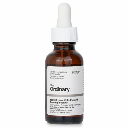 The Ordinary 100% Organic Cold-Pressed Rose Hip Seed Oil 30ml/1oz Perspective: front