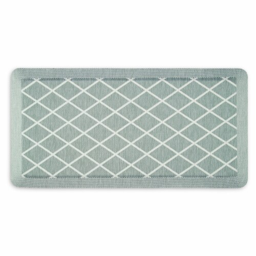 Martha Stewart Miles Kitchen Mat Mint/Green, 1 ct Kroger