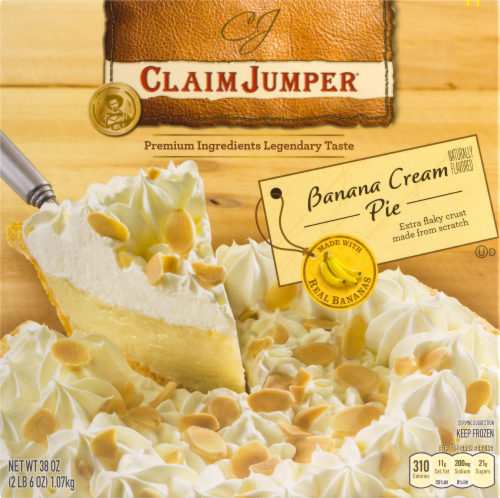 Claim Jumper Banana Cream Pie Perspective: front