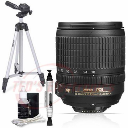 Nikon 18-105mm F/3.5-5.6g Ed Vr Af-s Dx Nikkor Autofocus Lens +
