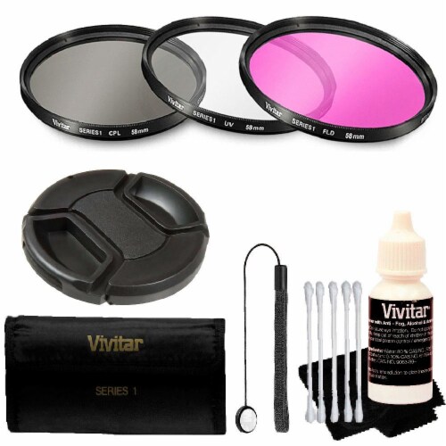 vivitar 58mm filter kit