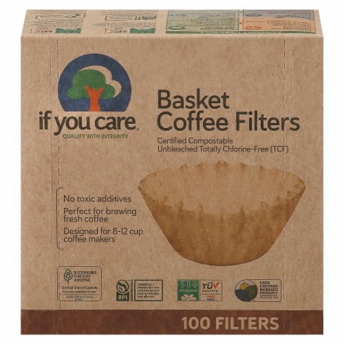 If You Care Basket Coffee Filters Perspective: front