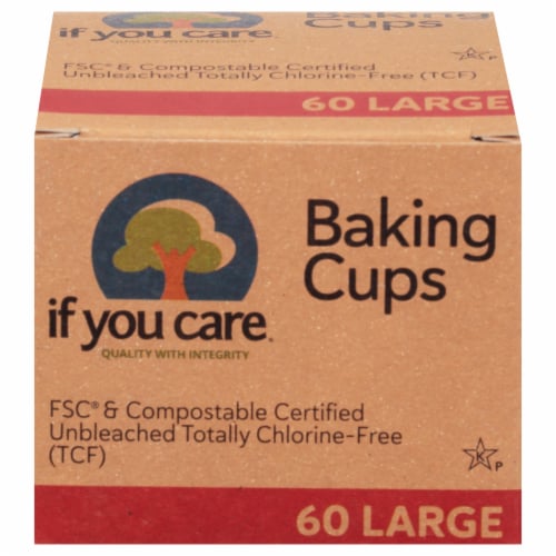 If You Care Unbleached Large Baking Cups, 60 ct, 3 pk