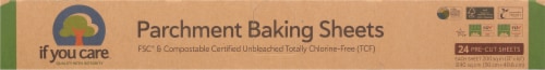 If You Care Unbleached Baking Paper Sheets Perspective: front