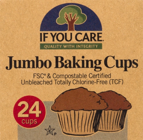 If You Care Unbleached Jumbo Baking Cups, 24 ct - Ralphs