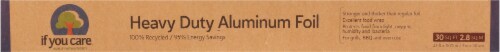 If You Care 100% Recycled Heavy Duty Aluminum Foil Perspective: front