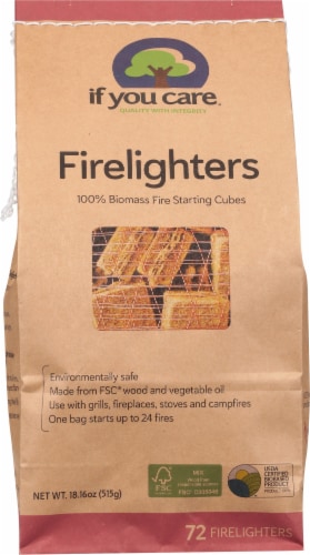If You Care FSC Certified Firelighters Perspective: front