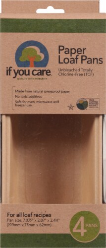 If You Care Paper Loaf Pans Perspective: front