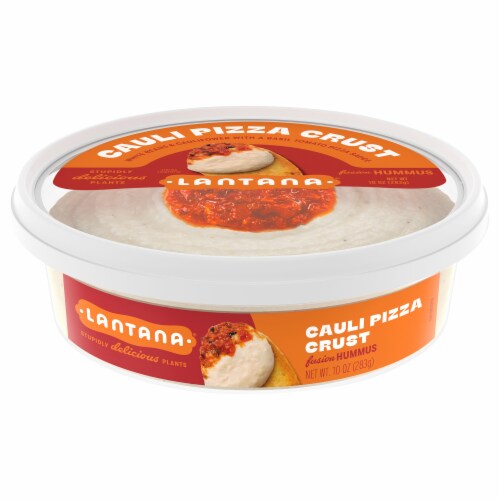 Lantana® Cauliflower Pizza Crust Hummus Perspective: front