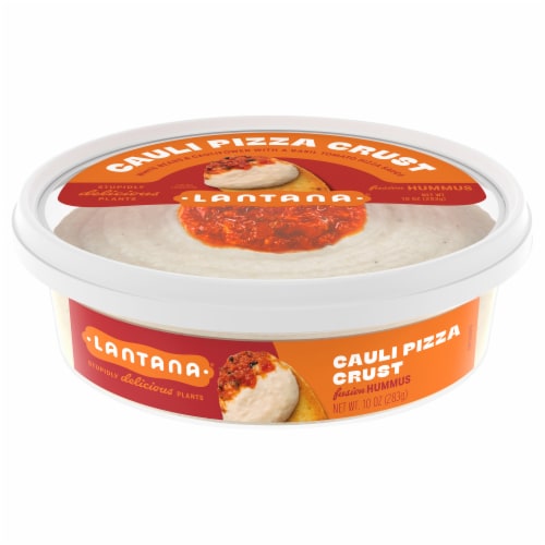 Lantana® Cauliflower Pizza Crust Hummus Perspective: front