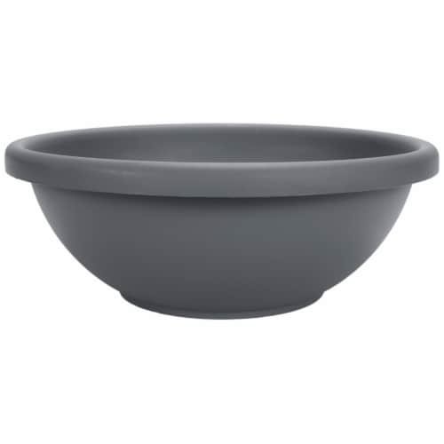 The HC Companies Garden Bowl - Warm Gray Perspective: front