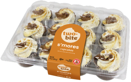 Two-Bite® S'mores Cupcakes Perspective: front