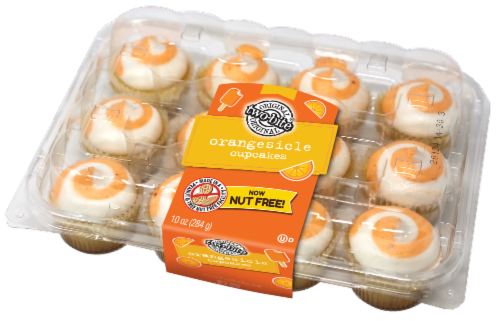 Two-Bite® Orangesicle Cupcakes Perspective: front