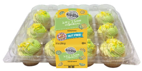 Two-Bite® Lemon Lime Cupcakes Perspective: front